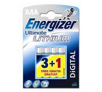 Energizer 3 piles lithium AAA + 1 G