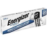 10 Piles Lithium AA / LR6 Energizer Ultimate Lithium