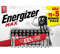 E303349400 Energizer Max Alk AAA BP20 15+5