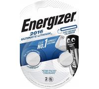 Energizer Pile bouton CR 2016 E301319501 Lithium 2 pcs/paquet