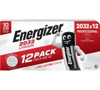 Energizer Pile bouton CR2032 E303693100 Lithium 12p.