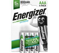 Energizer Pile rechargeable AAA / HR3 Extreme - 800 mAh - Lot de 4