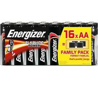 ENERGIZER Piles AA/LR6 alcalines Power pack de 16