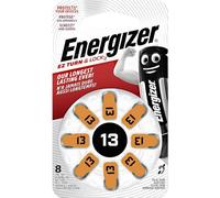 Pile bouton ZA 13 zinc-air Energizer 280 mAh 1.4 V 8 pc(s)