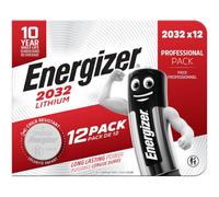 Energizer – Pile bouton CR2032 lithium 3 V 240 mAh – Lot de 12