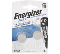 Energizer Piles Boutons CR2032 Ultimate 3V Lithium 2 pc(s)