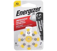 Energizer® Piles pour Appareils Auditifs Format 10 8 pc(s)
