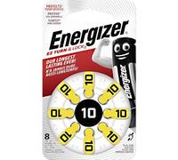 Energizer Piles auditives PR70 (Taille 10) EZ Turn & Lock – 8 pièces