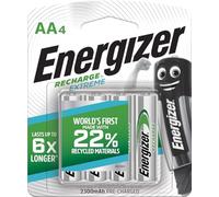 Pile rechargeable AA - HR6 Energizer Extreme - Blister de 4 accus