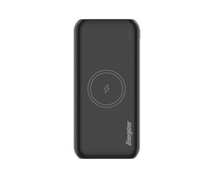 Energizer QE10009PQ banque d'alimentation électrique Lithium Polymère (LiPo) 10000 mAh Recharge sans fil Noir