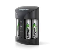 Energizer Recharge Pro - Piles Rechargeables avec Chargeur - Compatible NiMH AA et AAA - la fiche de type G (UK)