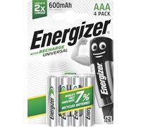 Energizer PILAS RECARGABLES Universal NH12 AAA 500 BP4 PRECAR BR E301375700 Argenté