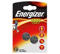 2 Piles CR2025 Energizer Bouton Lithium 3V