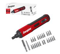 Energizer - Tournevis Électrique 3,6V- Batterie 1500mAh Rechargeable Cable USB-C (Inclus)- 26 Embouts de Vissage Inclus - 3 NM - Idéal pour le montage, le démontage et les petits travaux