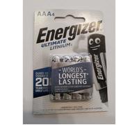 Energizer Ultimate L92 Lot de 4 Piles au Lithium AAA