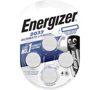 Energizer Ultimate Lith CR2032 BP4 E301319200 Chrome
