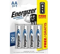 Energizer Ultimate Lithium Lot de 3 Piles AA et 1/4