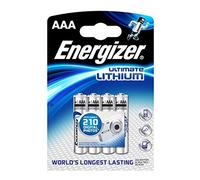 Energizer Ultimate Lithium Lot de 4 piles AAA