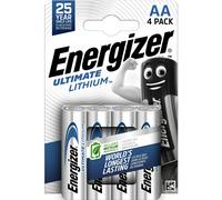 Piles au lithium Energizer Ultimate Lithium AA/4 FR6/4