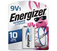 Energizer L522BP Ultimate Lithium Battery, 9 V - Quantité 6