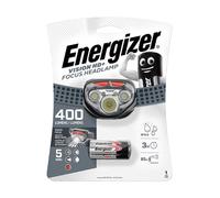 Energizer Vision HD+ Focus Lampe Frontale LED 400 Lumens Gris + 3x AAA