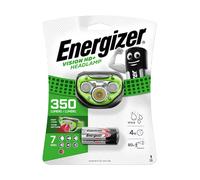 Energizer Vision HD+ Lampe Frontale LED 350 Lumen Vert + 3 piles AAA