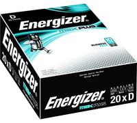 Energizer Max Plus (D) Lot de 20 Piles alcalines