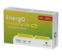 ENERGQ Coenzyme Q10 30 mg + Magnésium | Muscles & énergie 15 comprimés GRATUITS Comprimé(S) 1 pc(s)