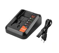 ENERGUP Chargeur de Rechange 3A pour Black & Decker Chargeur 18V | Compatible pour Black+Decker Batterie 18V BL2018 BL4018 BL1518 LBXR20 LBXR20B