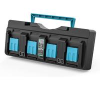 Energup DC18SF 18V 4 Ports Chargeur pour Makita Chargeur 14,4V ~ 18V BL1830 BL1840 BL1850 BL1860 BL1815 BL1430 Batterie et DC18RC DC18RD Chargeur