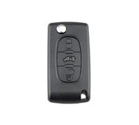 Energy 01-3 Boutons Coque de Clé avec Lame VA2 : sans rainure - Compatible pour Citroën Berlingo et Peugeot Partner - CE0536