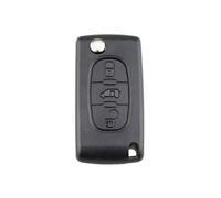 Energy 01-3 Boutons Coque de Clé avec Lame VA2 : sans rainure - Compatible pour Citroën Berlingo et Peugeot Partner - CE0523