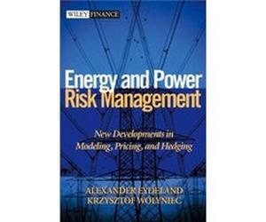 Energy and Power Risk Management by Alexander Eydeland Hardcover Book Eydeland, Alexander, Wolyniec, Krzysztof, Eydeland (Auteur)