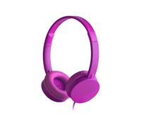Energy Colors - Écouteurs avec micro - circum-aural - filaire - jack 3,5mm - raisin