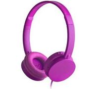 Energy Colors - Ecouteurs avec micro - circum-aural - filaire - jack 3,5mm - raisin