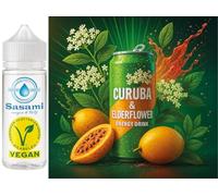 Energy Drink Curuba & fleur de sureau arôme concentré - Vegan - Sasami - 10 ml