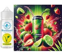 Energy Drink Strawberry Lime arôme concentré - Vegan - Sasami - 10 ml