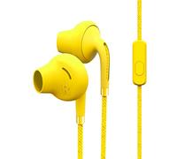Energy Earphones Style 2+ (Intra-Auriculaires, rehaussement des Basses, Micro, contrôle des appels, Coussinets) Jaune