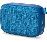 Energy Fabric Box 1+ Pocket (Tws,Bluetooth V5.0,3 W,Usb&Microsd Mp3,Fm Radio,Audio-In)-Bleu