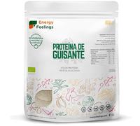 Energy Feelings Protéine de Pois Bio 82% 1 kg, Poudre Protéinée Végétale, Vegan, Sans Gluten, Idéal pour Préparer des Protein Shake, Protéine Végétale 100% Naturelle pour la Musculation