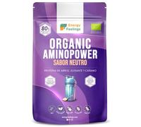 Energy Feelings Protéine Végétale Bio de Pois, Chanvre et Riz 80% Goût Neutre 500 g, Poudre de Protéine Vegan pour Musculation, Sans Lactose, Sans Sucres Ajoutés, Vegan Protein Powder