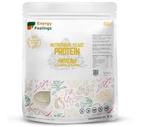 Energy Feelings Protéine Végétale de Levure Nutritionnelle 82% 1kg, Protéine en Poudre Sans Sucre Ajouté et Sans Lactose pour Musculation