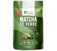 Energy Feelings Thé Matcha Premium en Poudre Bio 200 g, Thé Matcha Vert Premium Japonais, Boisson Énergisante, Antioxydante Naturelle, Alternative au Café, Améliore la Concentration