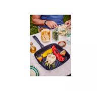BEKA Grillette Energy – 28 x 28 cm – Fonte d'aluminium Noir