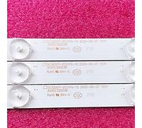 Energy-saving 597mm LED 32 pouces TV Bandes for mystère mtv-3224lt2 DEXP F32D7000B GC32D07-ZC21FG-15 Règles Tableau 2D02296 FHD LED TV LL32S65FVBE(2 Set 6 Pieces)