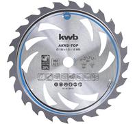 Energy-Saving Easy Cut Circular Saw Blade,Diameter 184 x 16 mm,Fine Cut with Special Alternating Tooth 24 Teeth Z24,AKKU-TOP Fine Cut,184 x 16 mm