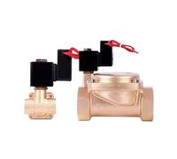 Energy Saving Solenoid Valve Normally Closed 16kg High Pressure Brass Pilot Diaphragm Type Water Electric Valves 12V 24V 220V(NBR-SEAL_240VAC_CLOSED)