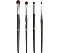 Energy Set De 4 Pinceau Fard À Paupières Essentiels, Kit De Pinceaux Maquillage, Incluant Pinceau Estompeur, Pinceau Crayon