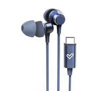 Energy Sistem Casque filaire métallisé de type C - Microphone - Contrôleur 3 boutons - Étui de t