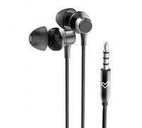 Energy Sistem Casque filaire Métallisé – Microphone intégré, contrôle du volume – Noir